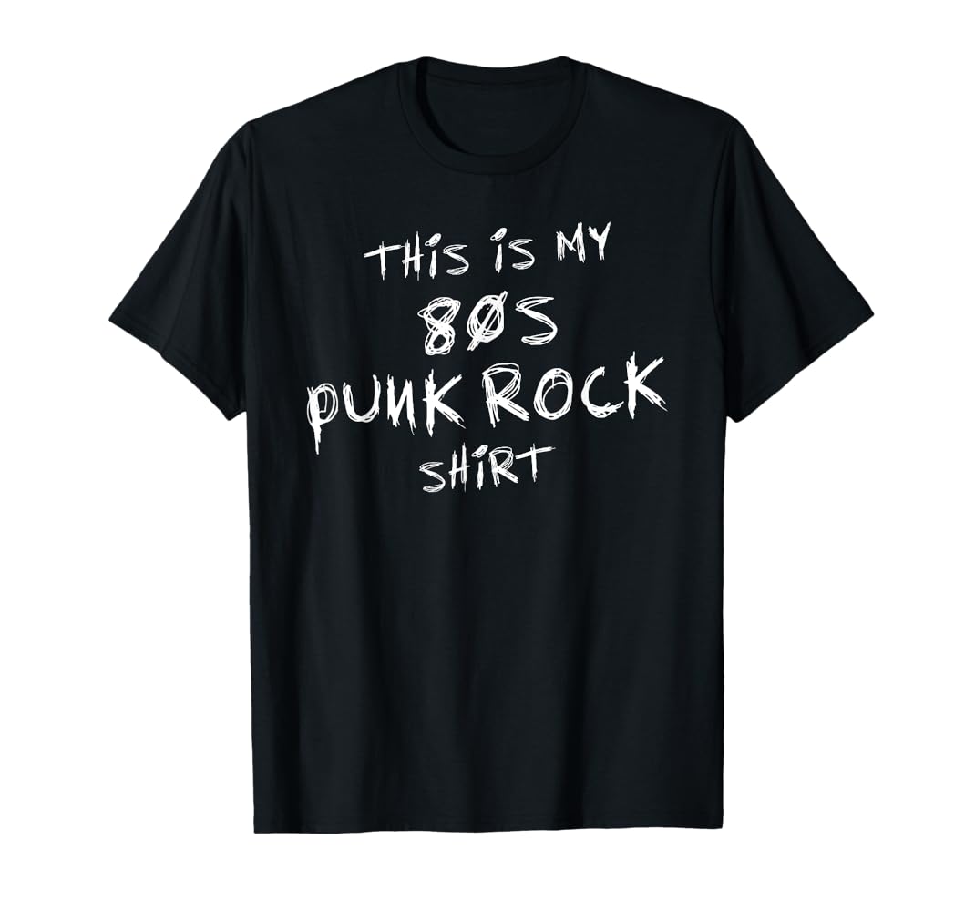 Amazon.com: Retro 80s Punk Rock Music Retro Band Vintage T